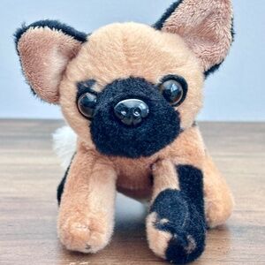 Wild Republic AFRICAN WILD DOG Small Mini Plush Painted Stuffed Animal Toy CUTE